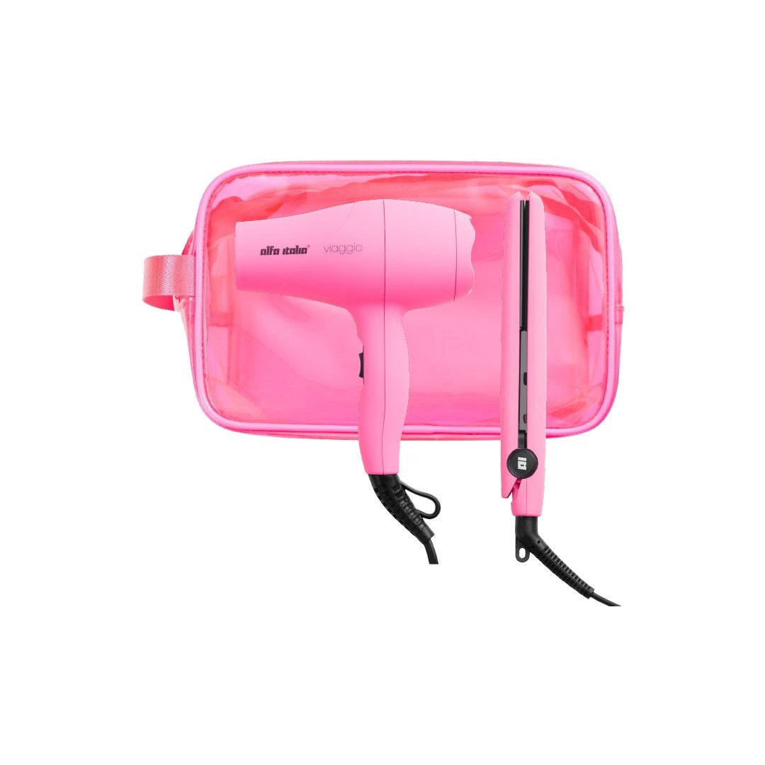 Viaggio Travel Set Styling - Neon Pink