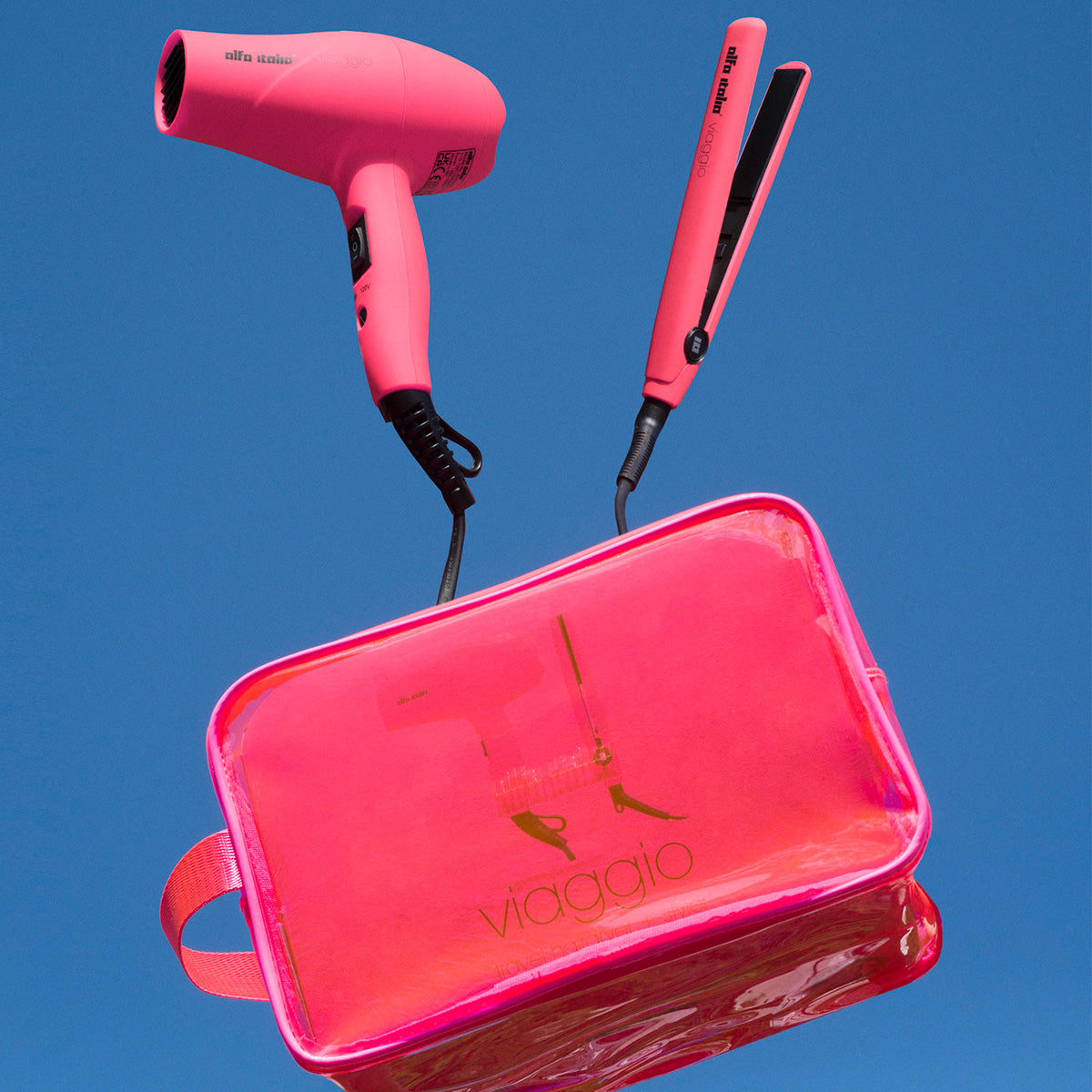 Viaggio Travel Set Styling - Neon Pink