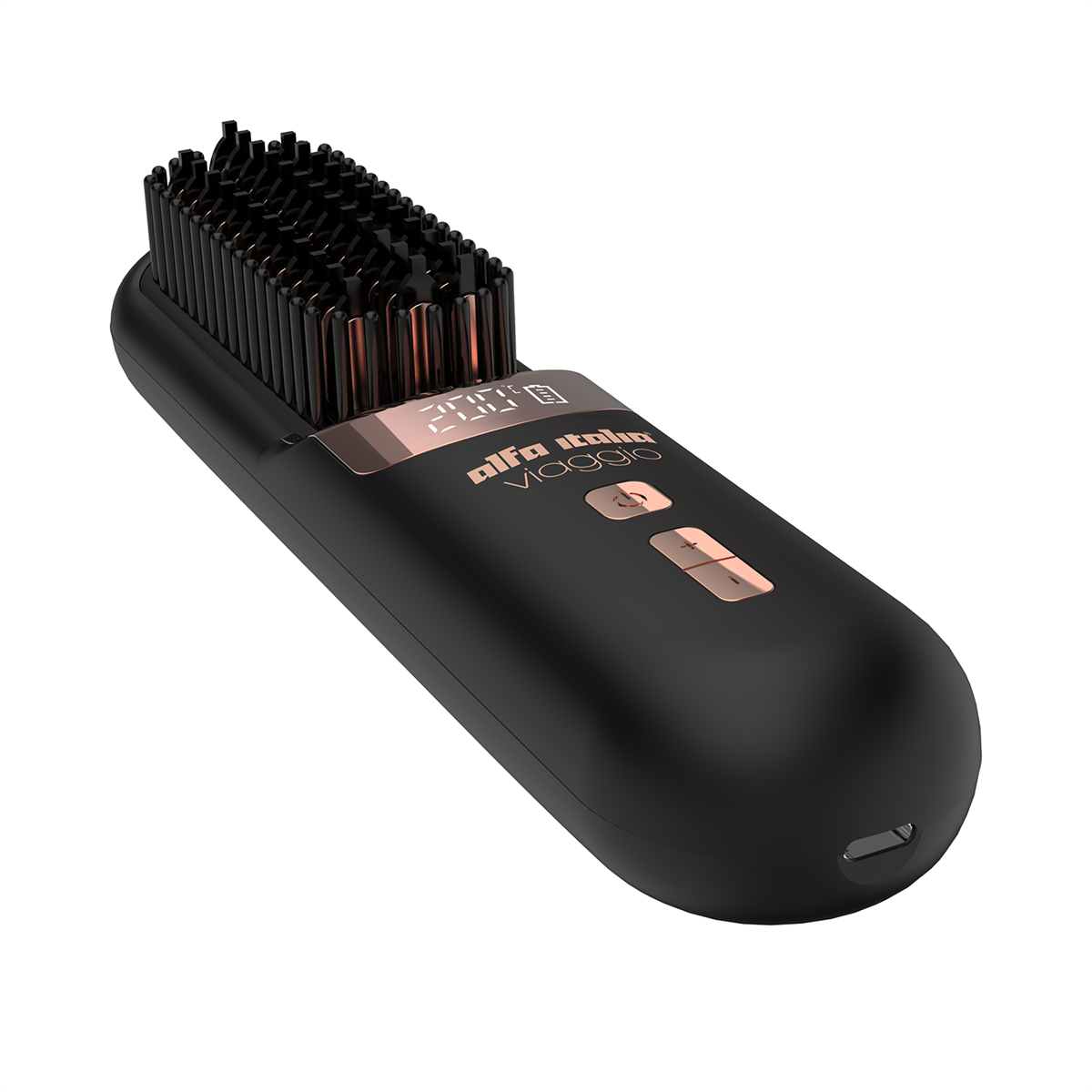 Viaggio Cordless Hot Brush - Black
