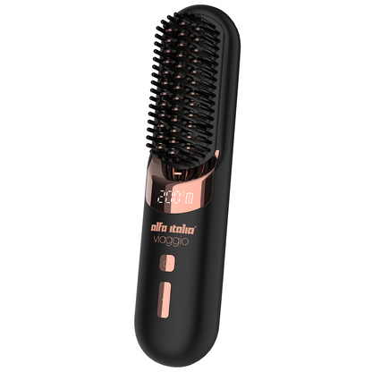 Viaggio Cordless Hot Brush - Black