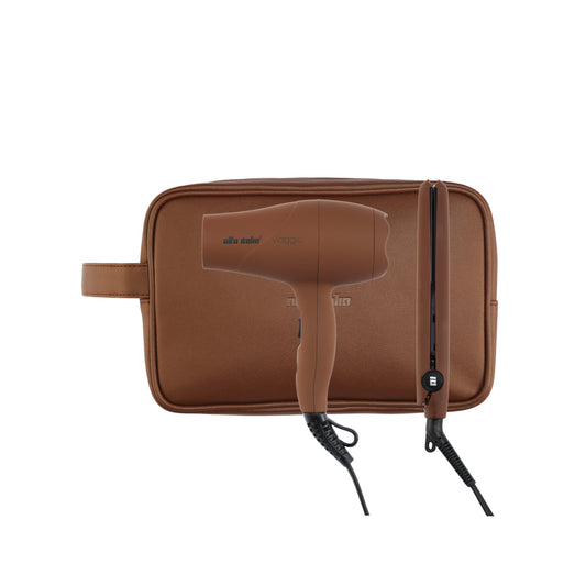 Viaggio Travel Styling Kit - Espresso