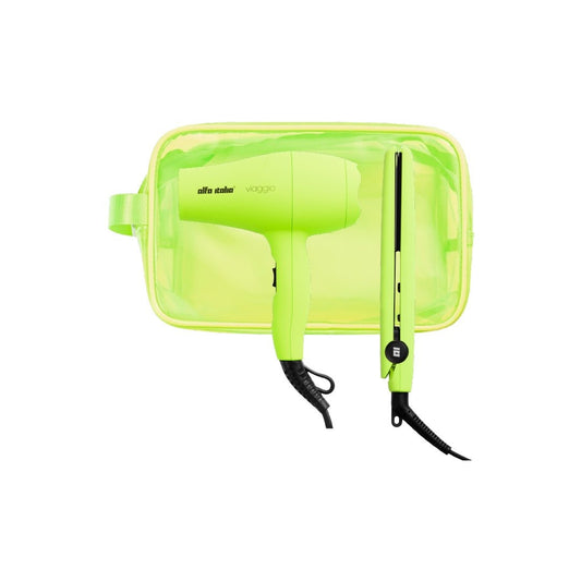 Viaggio Travel Set Styling - Neon Yellow